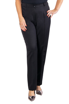 Spodnie czarne z kantem marki Classic Fashion