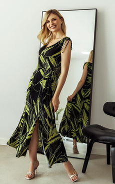 Sukienka Ingrid w kolorze limonkowym