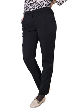 Czarne długie spodnie 4100-29 marki Classic Fashion