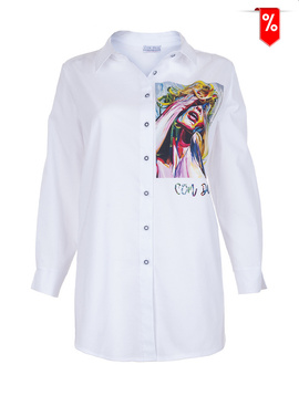 Koszula W61 z nadrukiem marki Con Duo