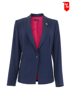 Klasyczny żakiet Melania w kolorze granatowym marki Lazar