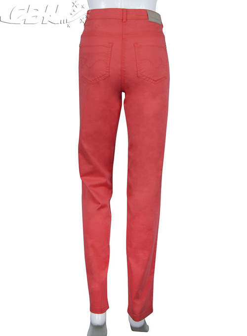 Bawełniane spodnie w kolorze koralowym marki betty barclay