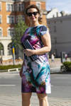 Sukienka fiolet marki Francesca Antonucci